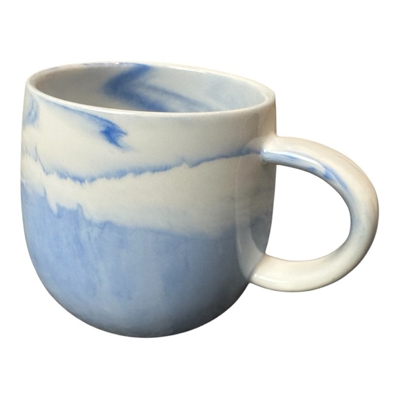 David’s Tea Other - David’s Tea Marble Pattern Mug Blue White Swirl Coffee Tea